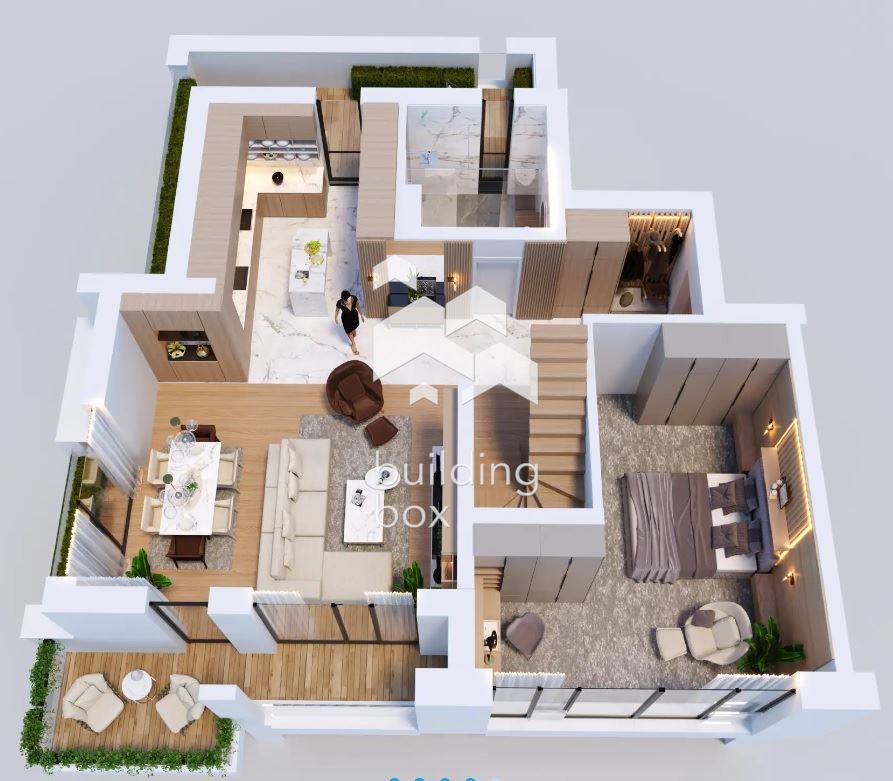 Мезонет в стилна жилищна сграда - 0