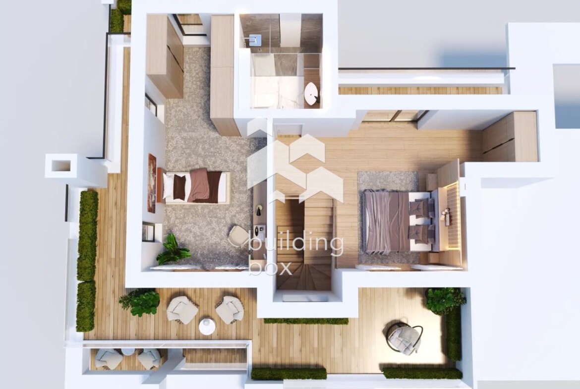 Четиристаен апартамент в стилна жилищна сграда - 0