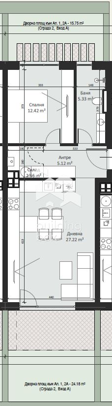 Продава 2-стаен - 0