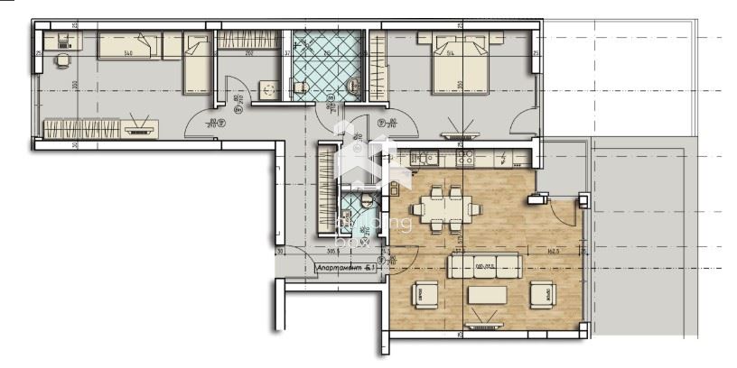 Продава тристаен апартамент в Стрелбище - 0