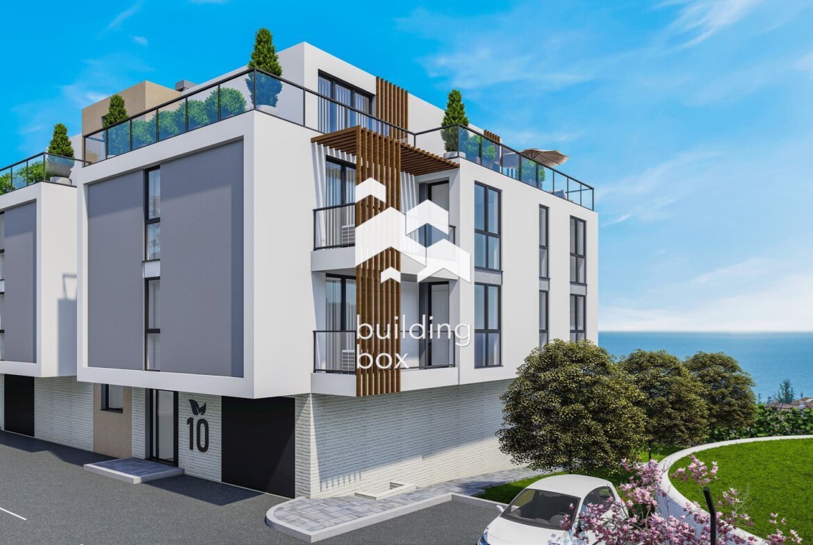 Двустаен апартамент в затворен комплекс, в парк с морска панорама - 0