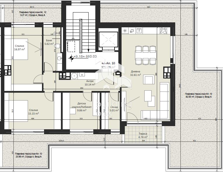Продава 4-стаен - 0