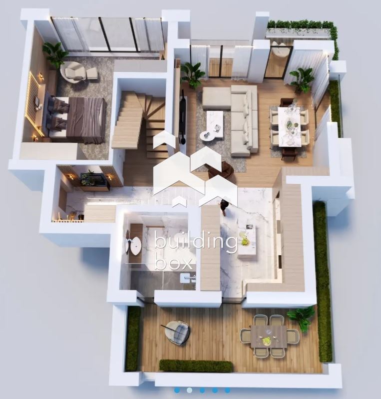 Четиристаен апартамент в стилна жилищна сграда - 0