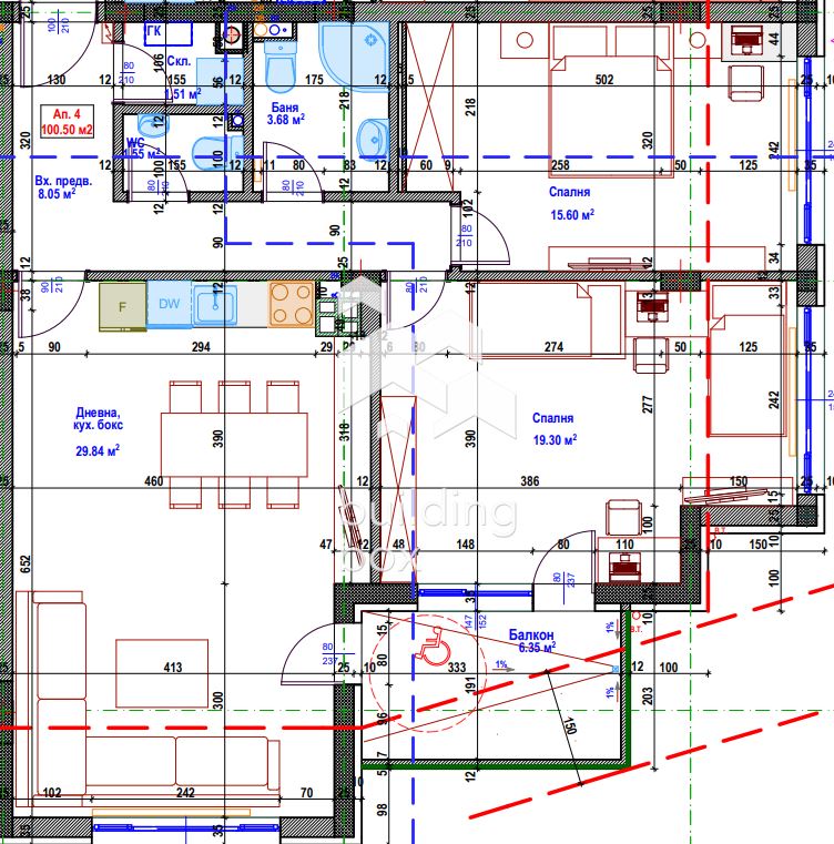 Продава тристаен апартамент в Банкя - 0