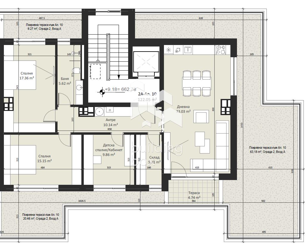 Продава 4-стаен - 0