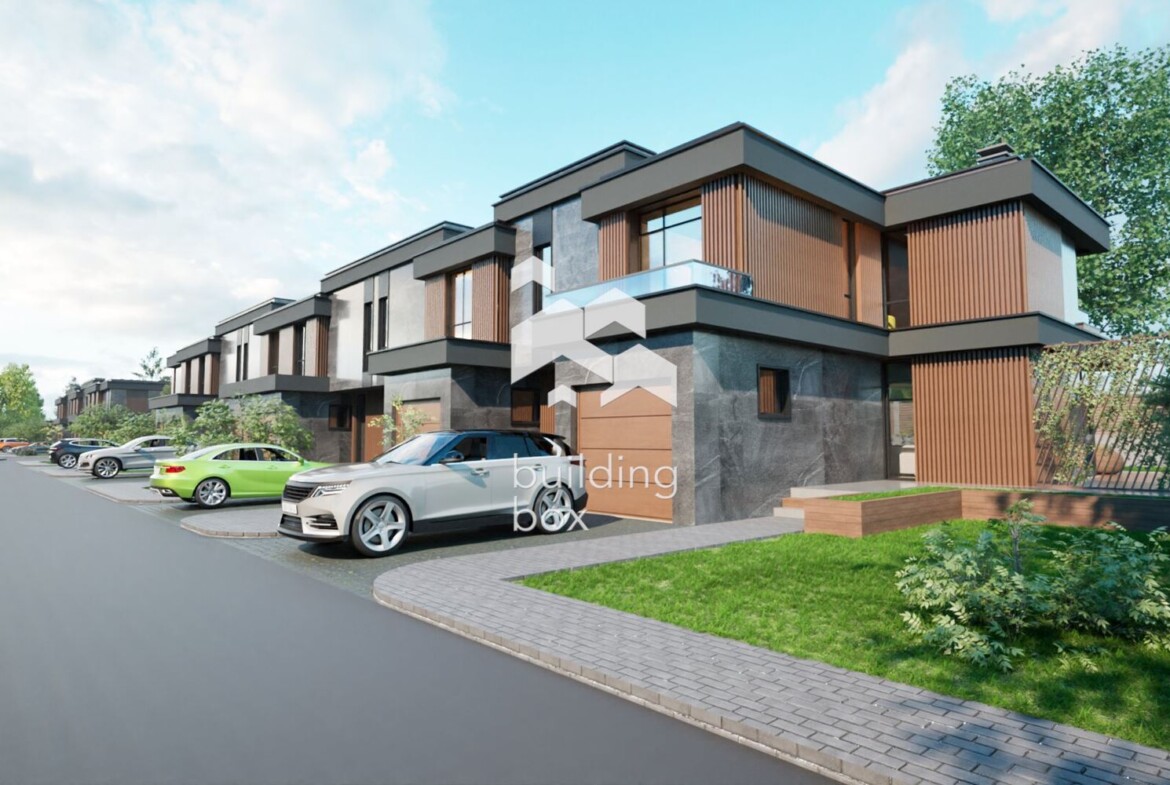 Къща-апартамент с 3 спални в затворен комплекс тип "Town House" - 0