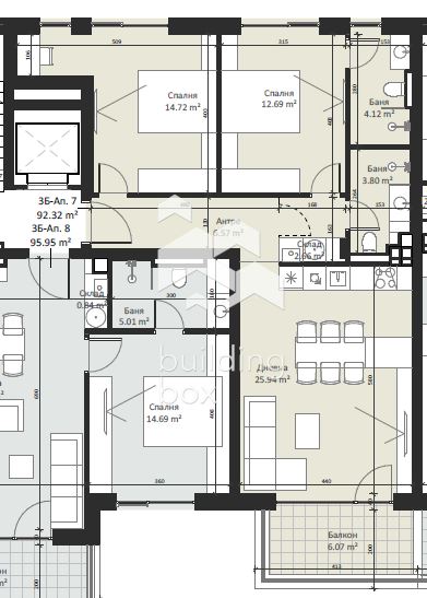 Продава 3-стаен - 0