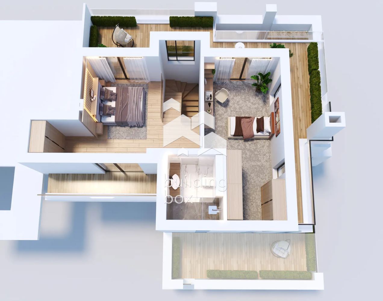 Четиристаен апартамент в стилна жилищна сграда - 0