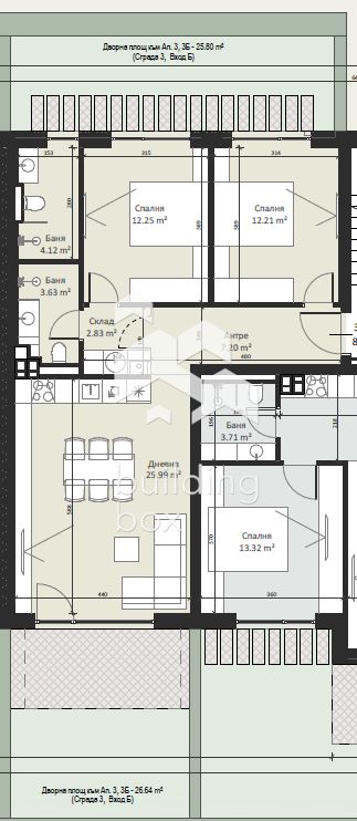 Продава 3-стаен - 0