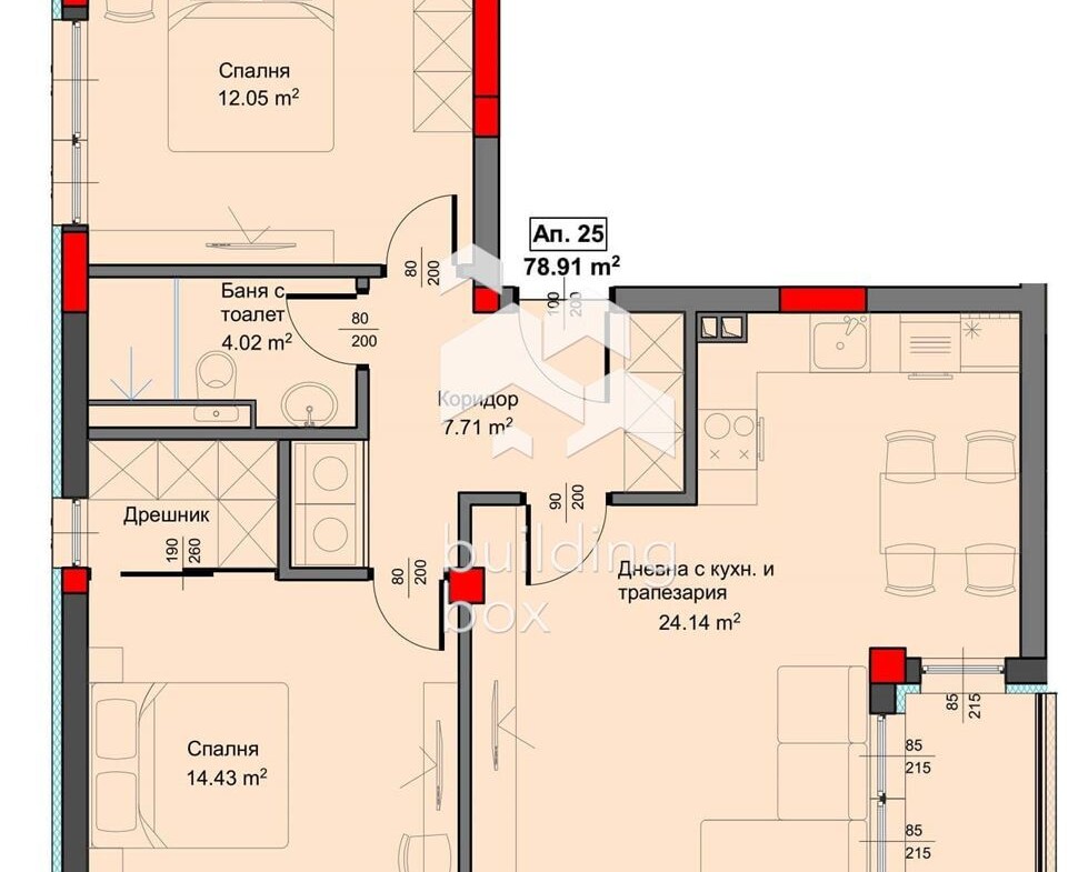 3-стаен - Варна, Аспарухово - 0