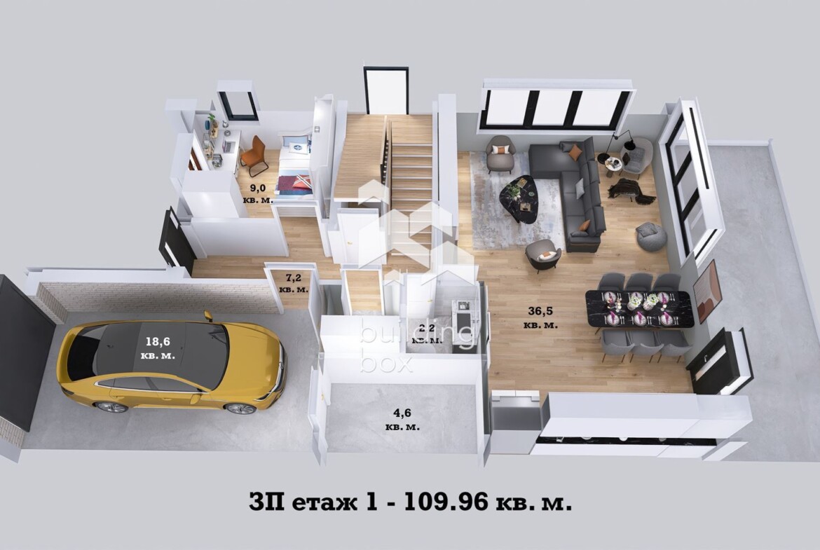 ДВУЕТАЖНА къща в к-с "HARMONY LIVING". - 0