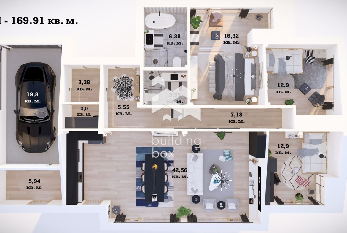 Къща с три спални. Завършена до ключ само на 20 мин. от гр.Варна - 0