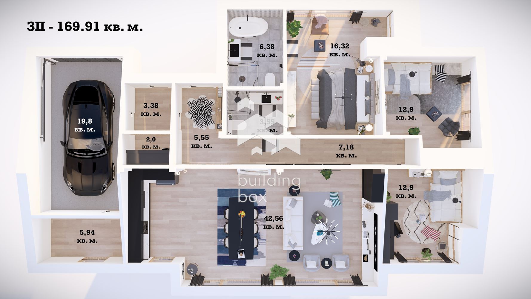 Къща с три спални. Завършена до ключ само на 20 мин. от гр.Варна - 0