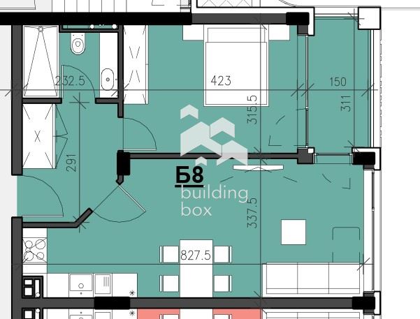 Двустаен апартамент - кв. Кършияка - 0