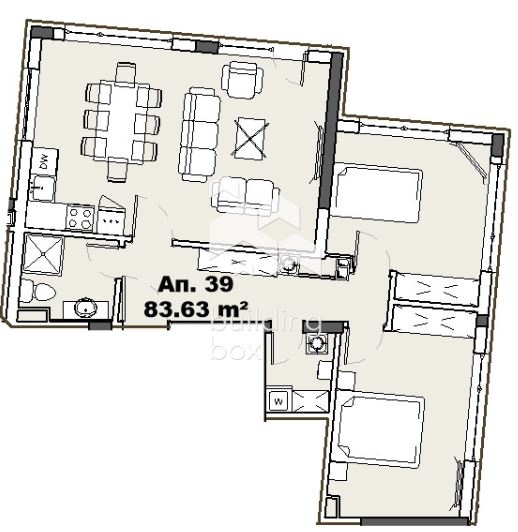 Тристаен апартамент в кв. Карпузица - 0