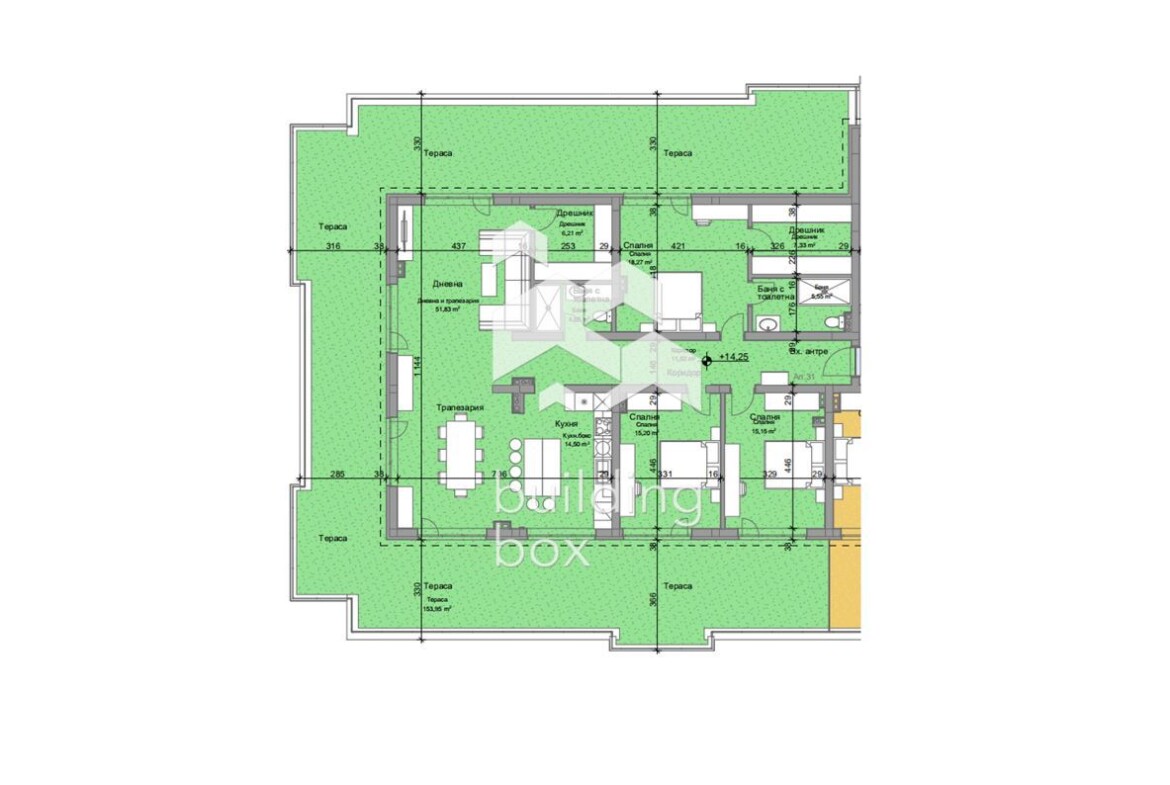Четиристаен апартамент - кв. Остромила - 0