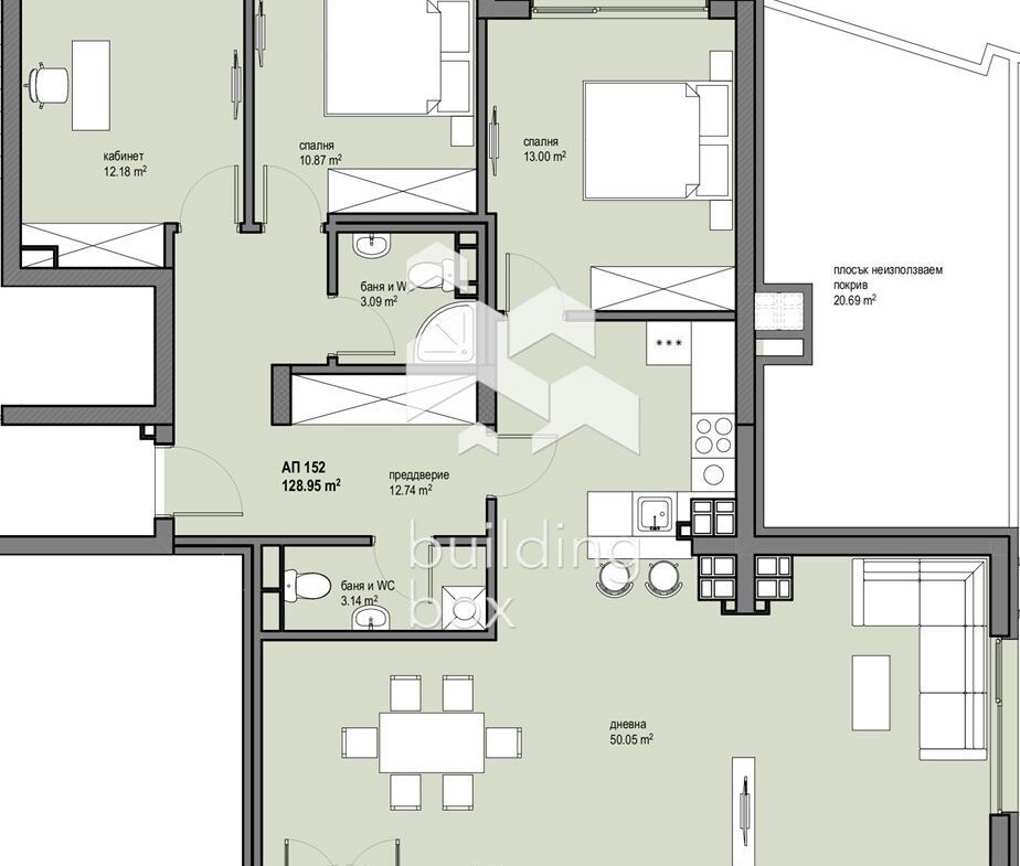 Четиристаен апартамент в новострояща се сграда, близо до бъдеща метростанция, в квартал Левски Г - 0