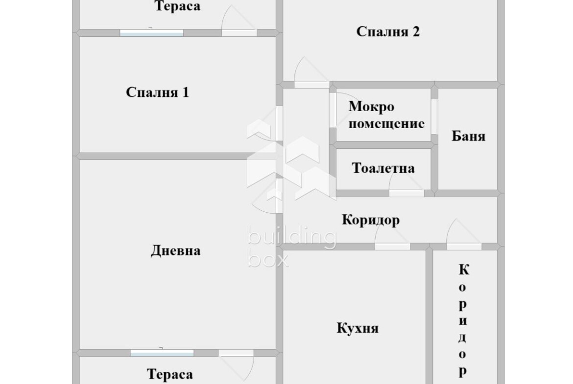 Тристаен апартамент в южната част на гр. Пловдив - 0