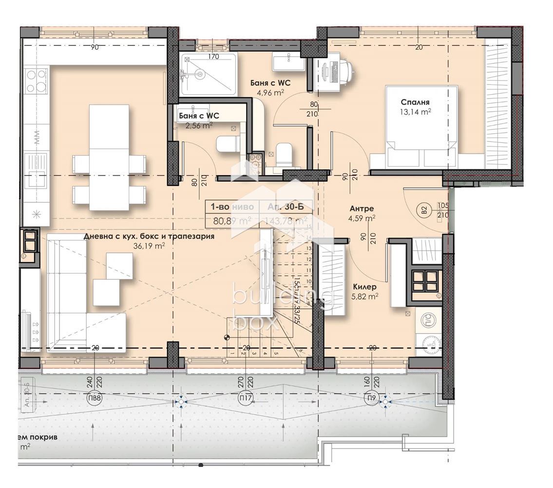 4-стаен - София - 0