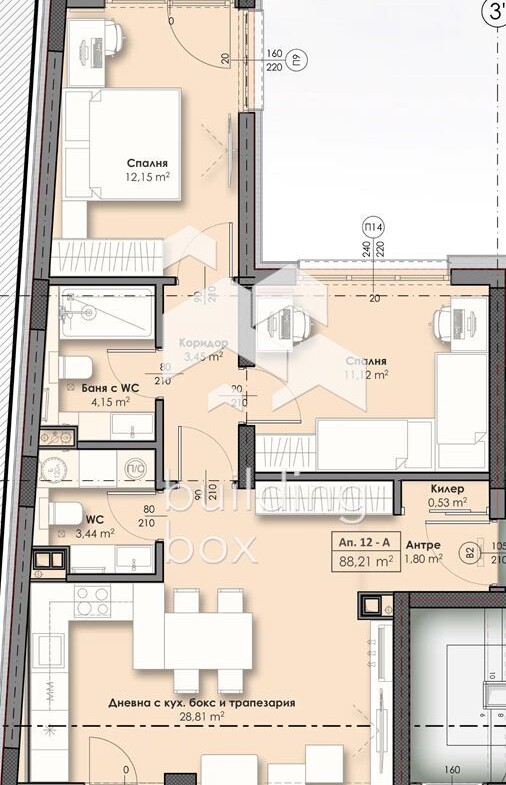 3-стаен - София - 0
