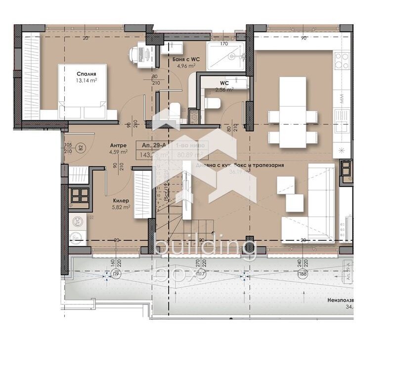 4-стаен - София - 0