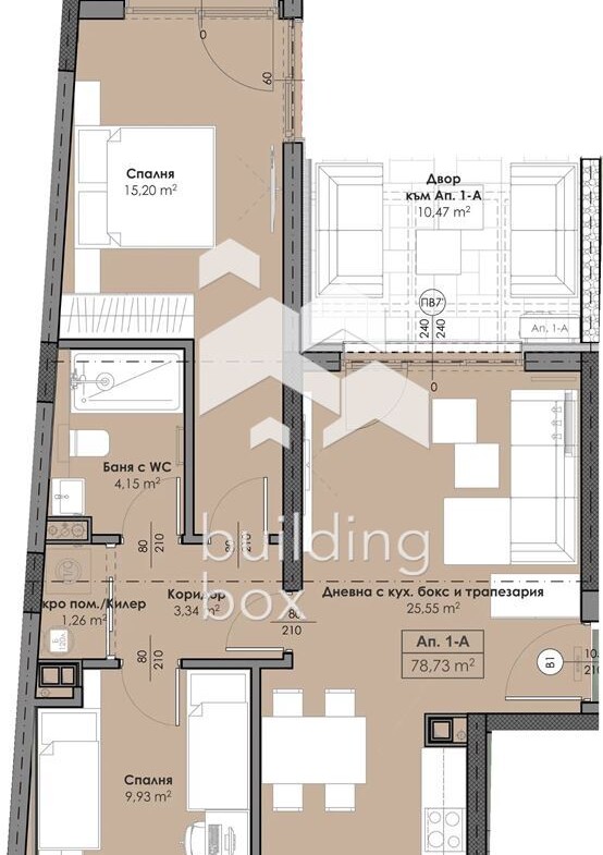 3-стаен - София - 0