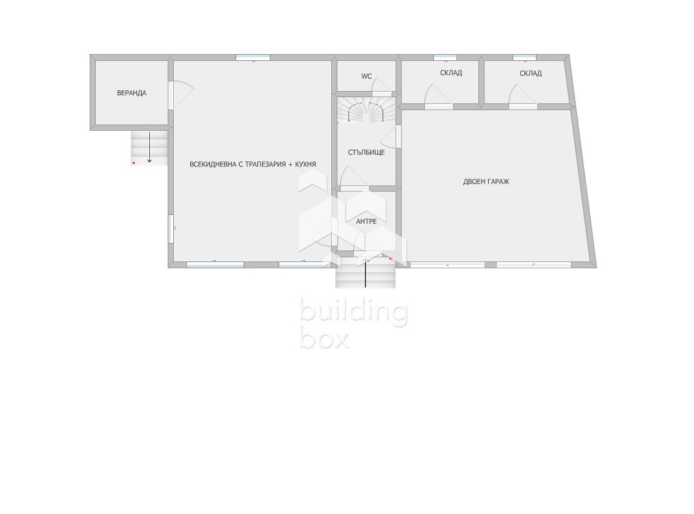 Самостоятелна триетажна къща - с. Първенец - 0