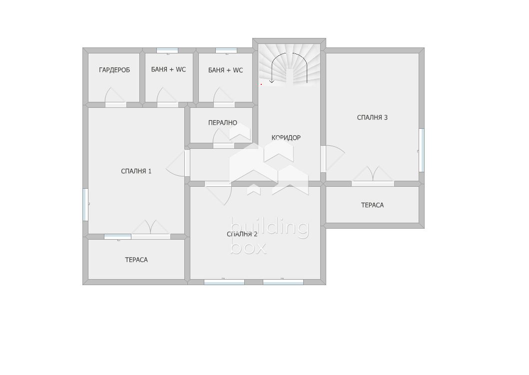 Самостоятелна триетажна къща - с. Първенец - 0