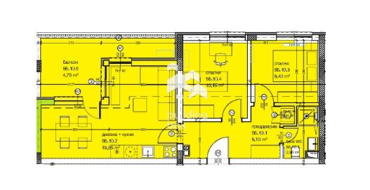 Тристаен апартамент на най-ниска цена в района - 0