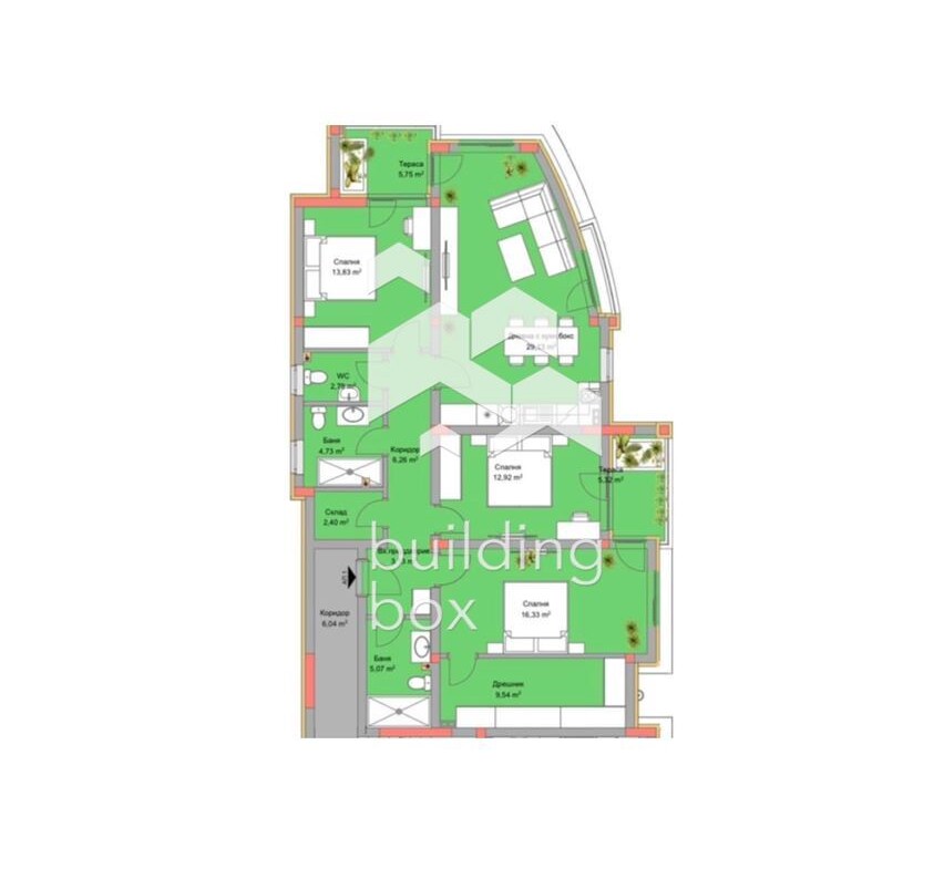 Четиристаен апартамент - гр. Асеновград - 0