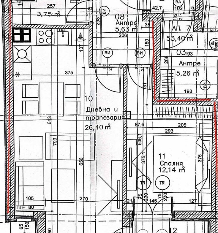 Двустаен апартамент със схема на плащане 30/70 - кв. Коматево - 0