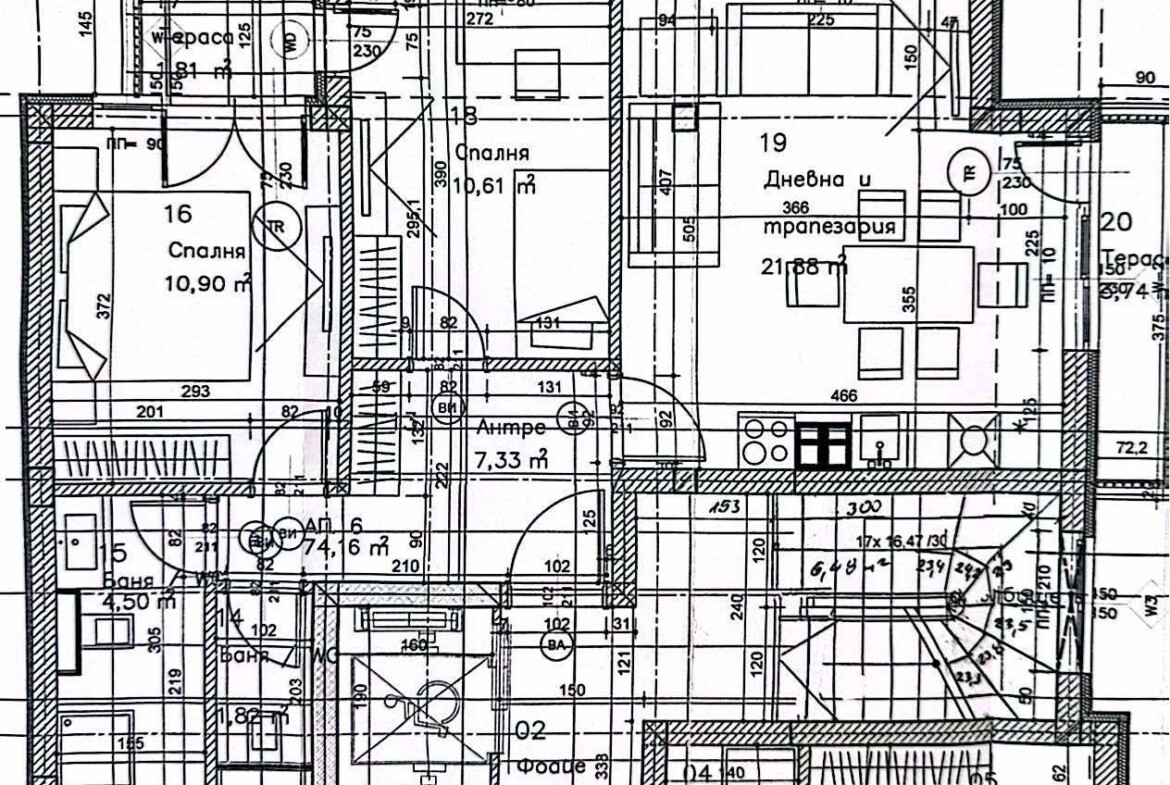 Двустаен апартамент - кв. Коматево - 0