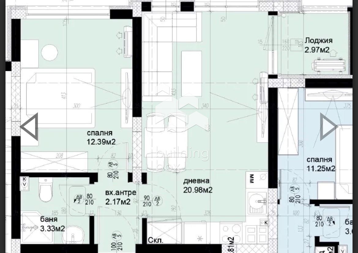 Двустаен апартамент - кв. Христо Смирнески - 0