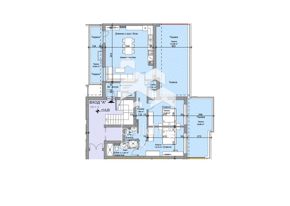 Тристаен апартамент - кв. Остромила - 0