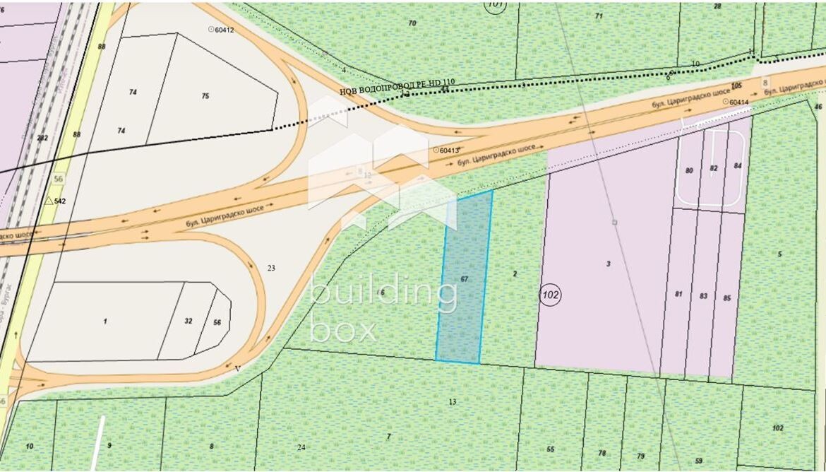 Парцел за индустриално строителство - гр. Пловдив - 0