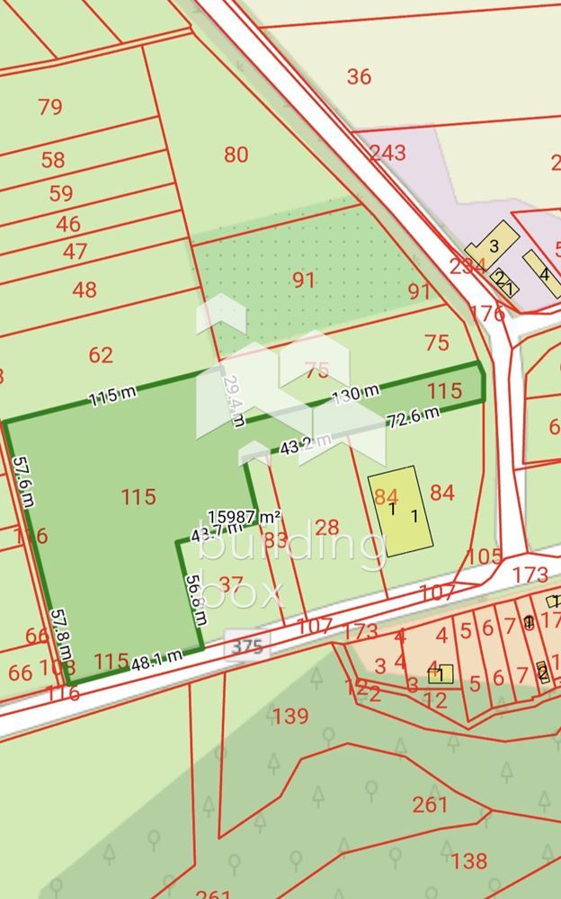 Парцел в землището на гр. Перущица