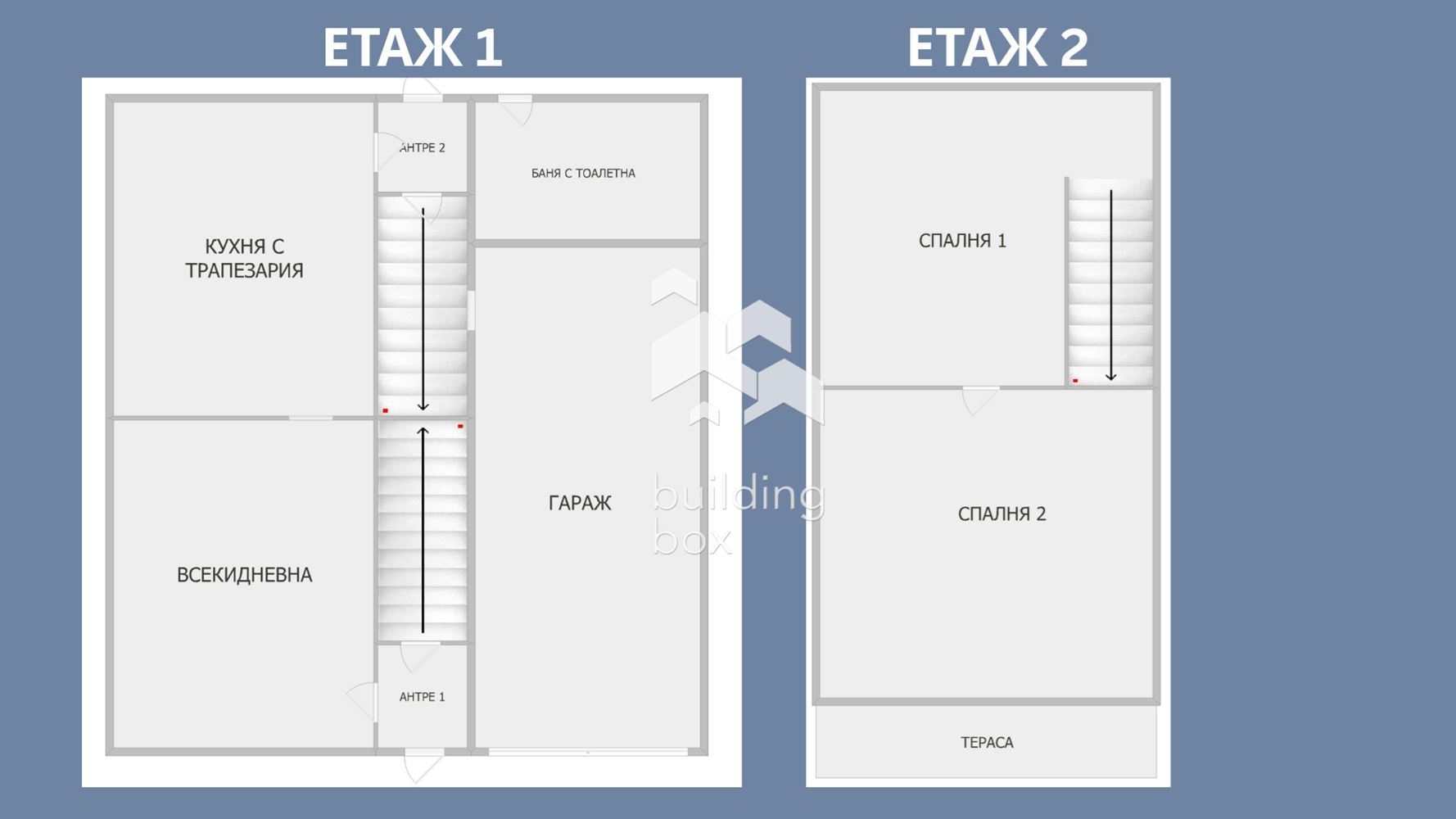Масивна къща с гараж - с. Маноле - 0