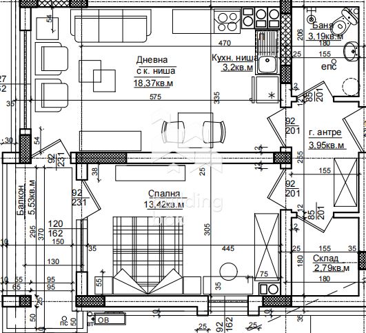 Двустаен апартамент в Бутикова сграда - гр. Хисаря - 0