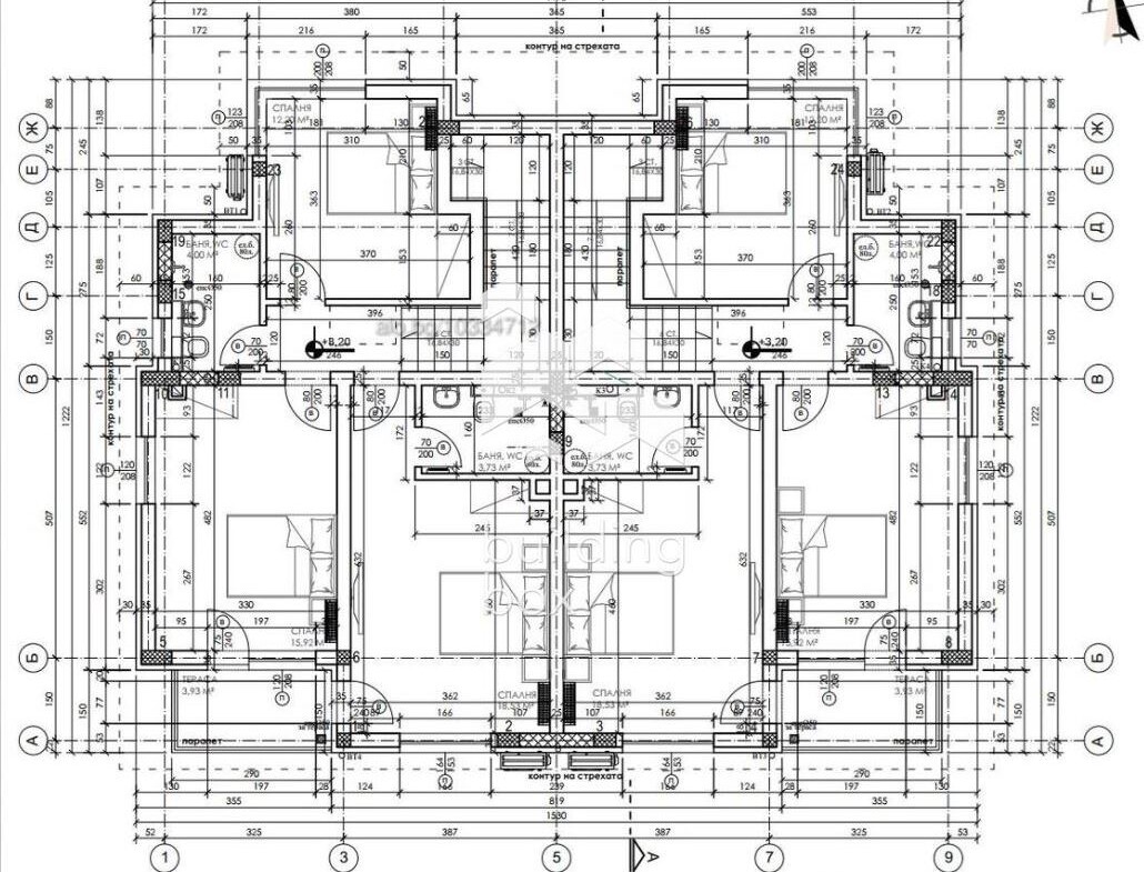 Двуетажна къща - гр. Пловдив - 0