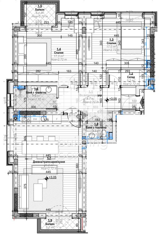 Тристаен апартамент - с. Белащица - 0
