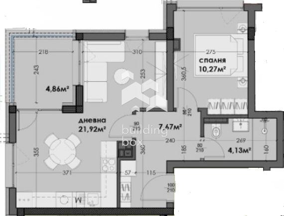 Двустаен апартамент в новострояща се сграда - 0