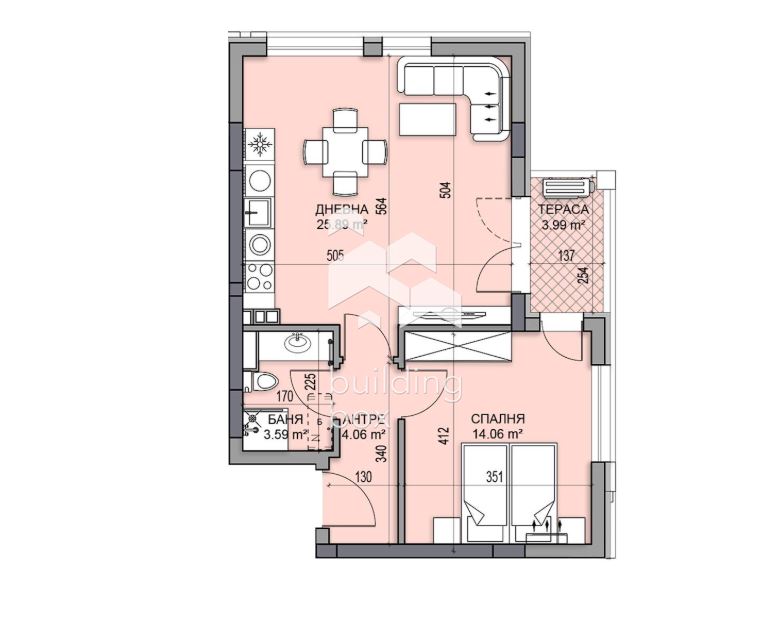 Двустаен апартамент в нов и луксозен комплекс - кв. Гагарин - 0