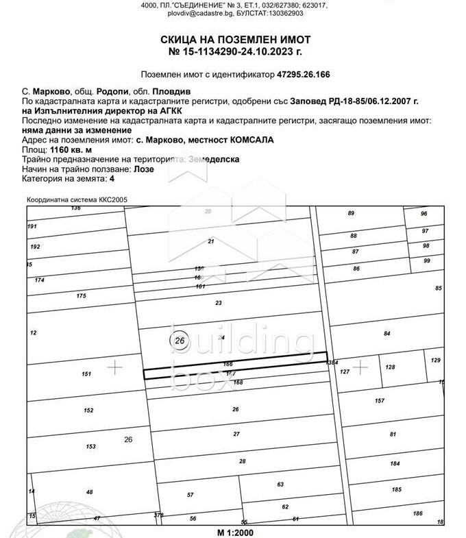 Земеделска земя - с. Марково - 0