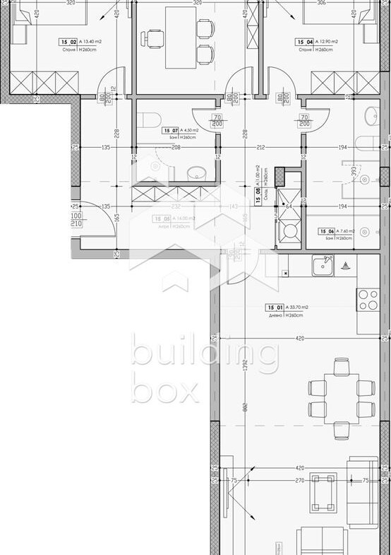 Четиристаен апартамент - кв. Христо Смирненски - 0