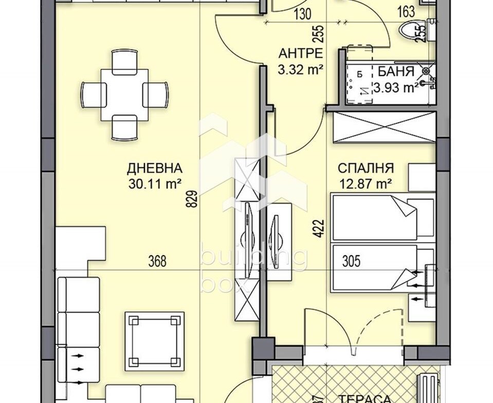 Двустаен апартамент в нов и луксозен комплекс - кв. Гагарин. - 0