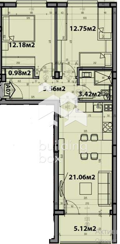 Тристаен апартамент в новострояща се сграда - 0