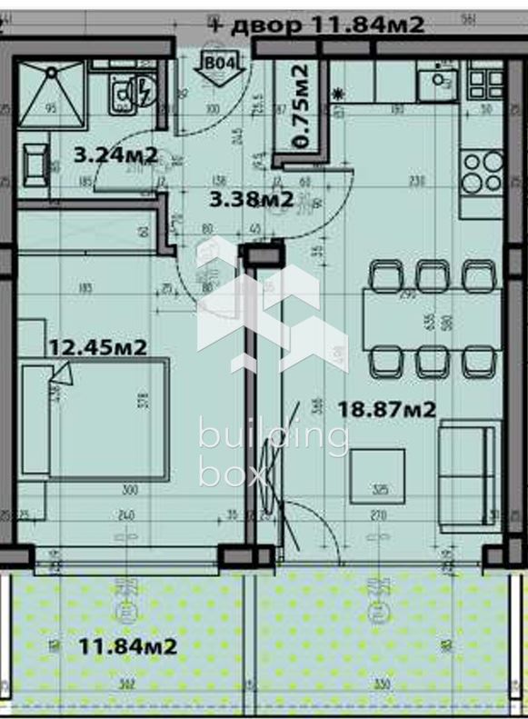 Двустаен апартамент в новострояща се сграда - 0