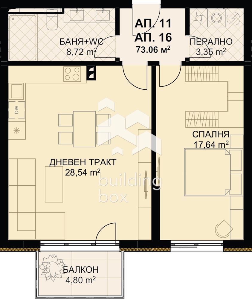 2-стаен - Варна, Бриз - 0
