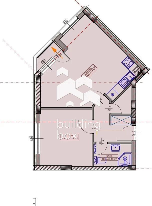 Двустаен западен апартамент до парк "Възраждане" - 0