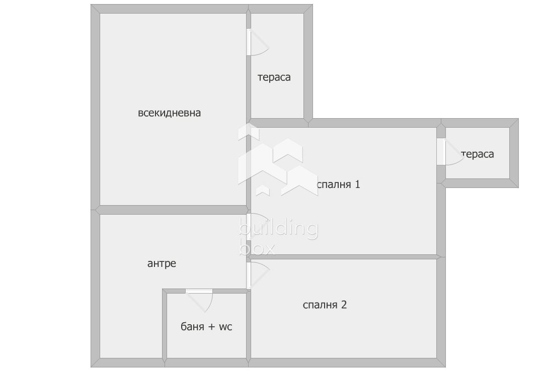 Тристаен обзаведен апартамент - кв. "Кючук Париж" - 0